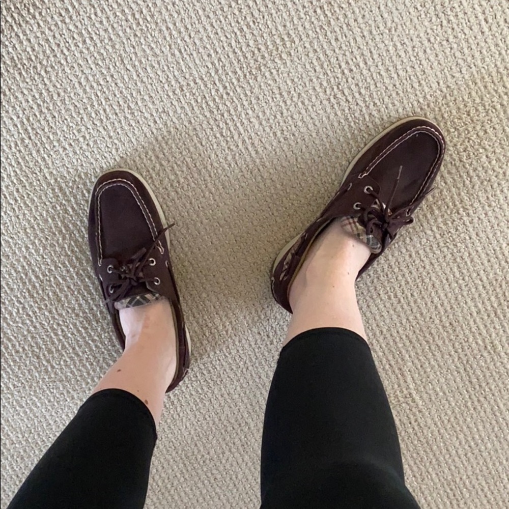 Brown Suede Sperry’s